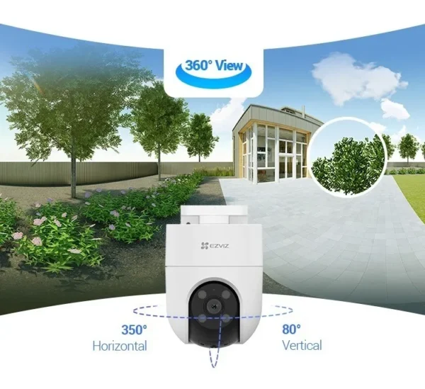 EZVIZ CS-H8C 2MP Cámara Wi-Fi Domo Metálico - Imagen 4