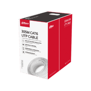 Dahua Cable Utp Cat6 305 Metros 100% Cobre Color Blanco