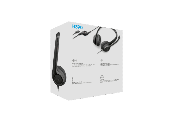 Audífonos / Diadema Con Micrófono Logitech Usb Headset H390 - Imagen 3