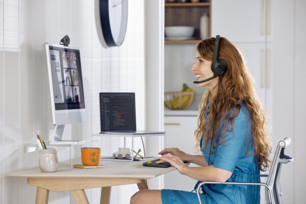 Audífonos / Diadema Con Micrófono Logitech Usb Headset H390 - Imagen 4