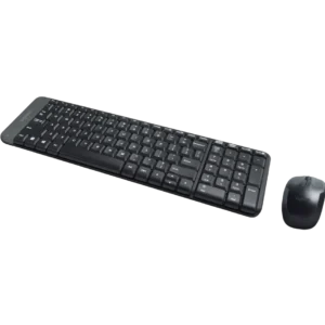 Combo teclado y mouse Logitech Wireless Combo MK220