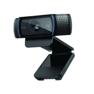 Cámara Web Logitech C920 HD Pro 1080p con audio estéreo