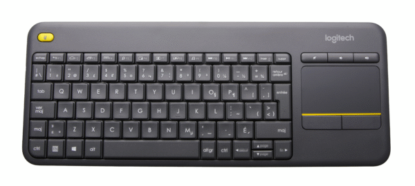 Logitech K400 Plus Teclado Inalambrico Touch Para Smart Tv