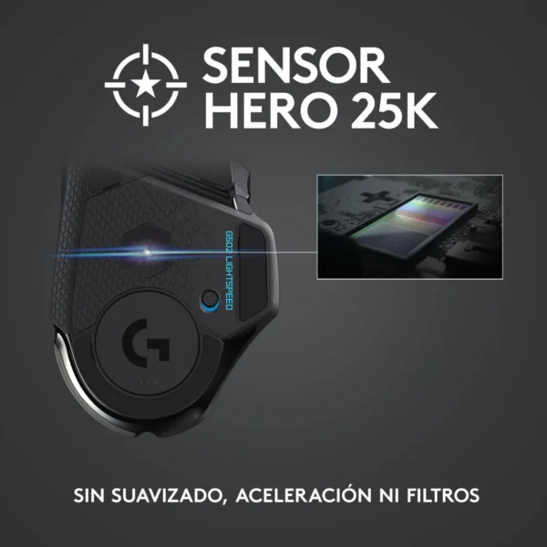 Mouse Inalámbrico Recargable Logitech G Lightspeed G502 - Imagen 3