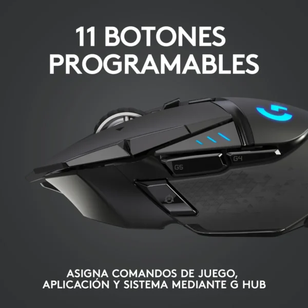 Mouse Inalámbrico Recargable Logitech G Lightspeed G502 - Imagen 4